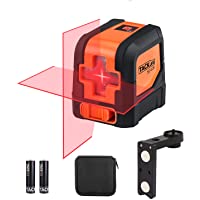 Nivel Láser 15M- TACKLIFE SC-L01 Nivelador Láser- 110° Horizontal y Vertical Autonivelante- Líneas Cruzadas- IP54…